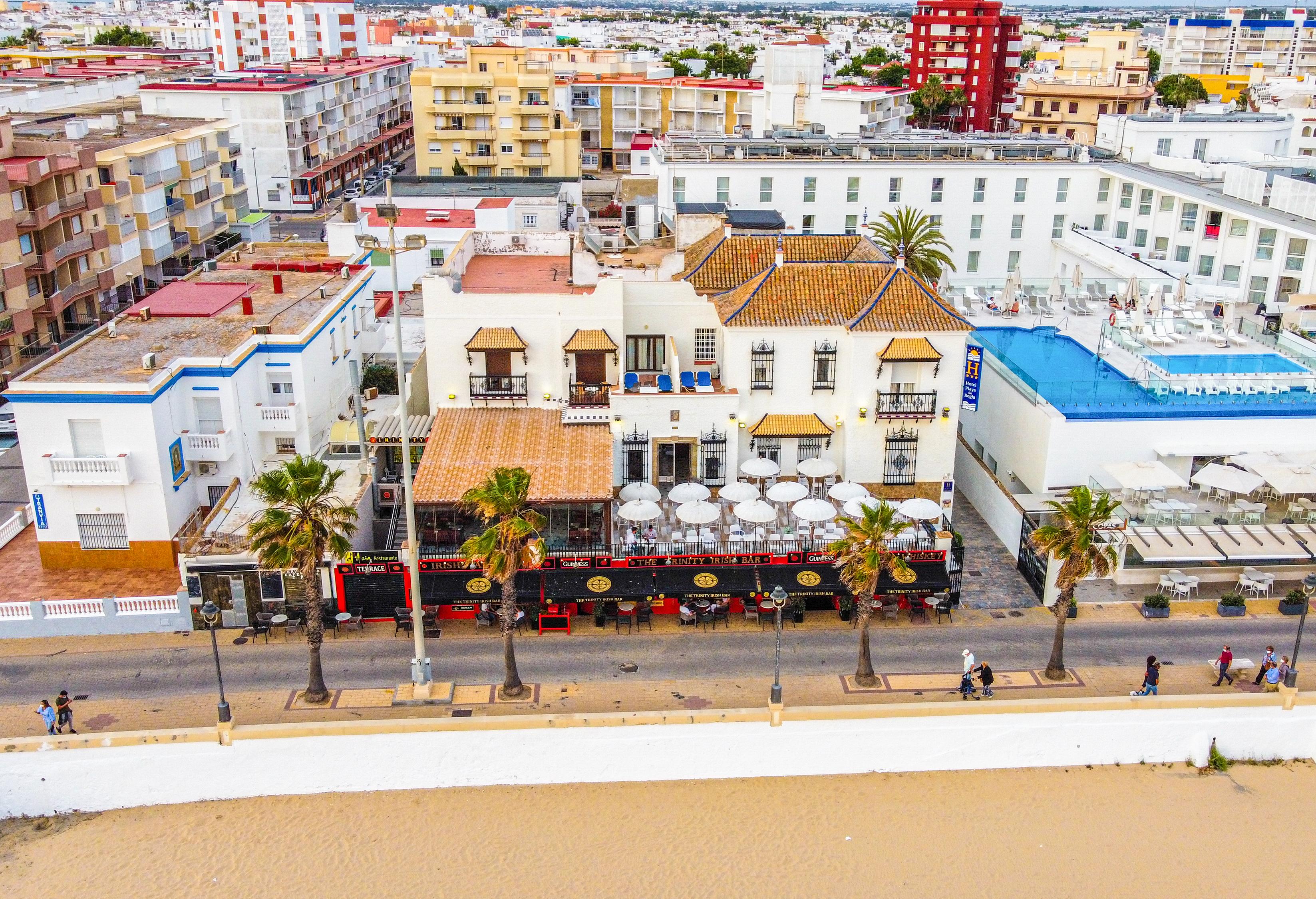 Hotel Playa De Regla Chipiona Bagian luar foto